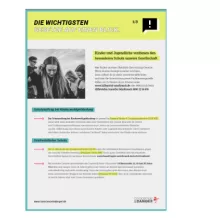 Handout Gesetze für Jugendliche